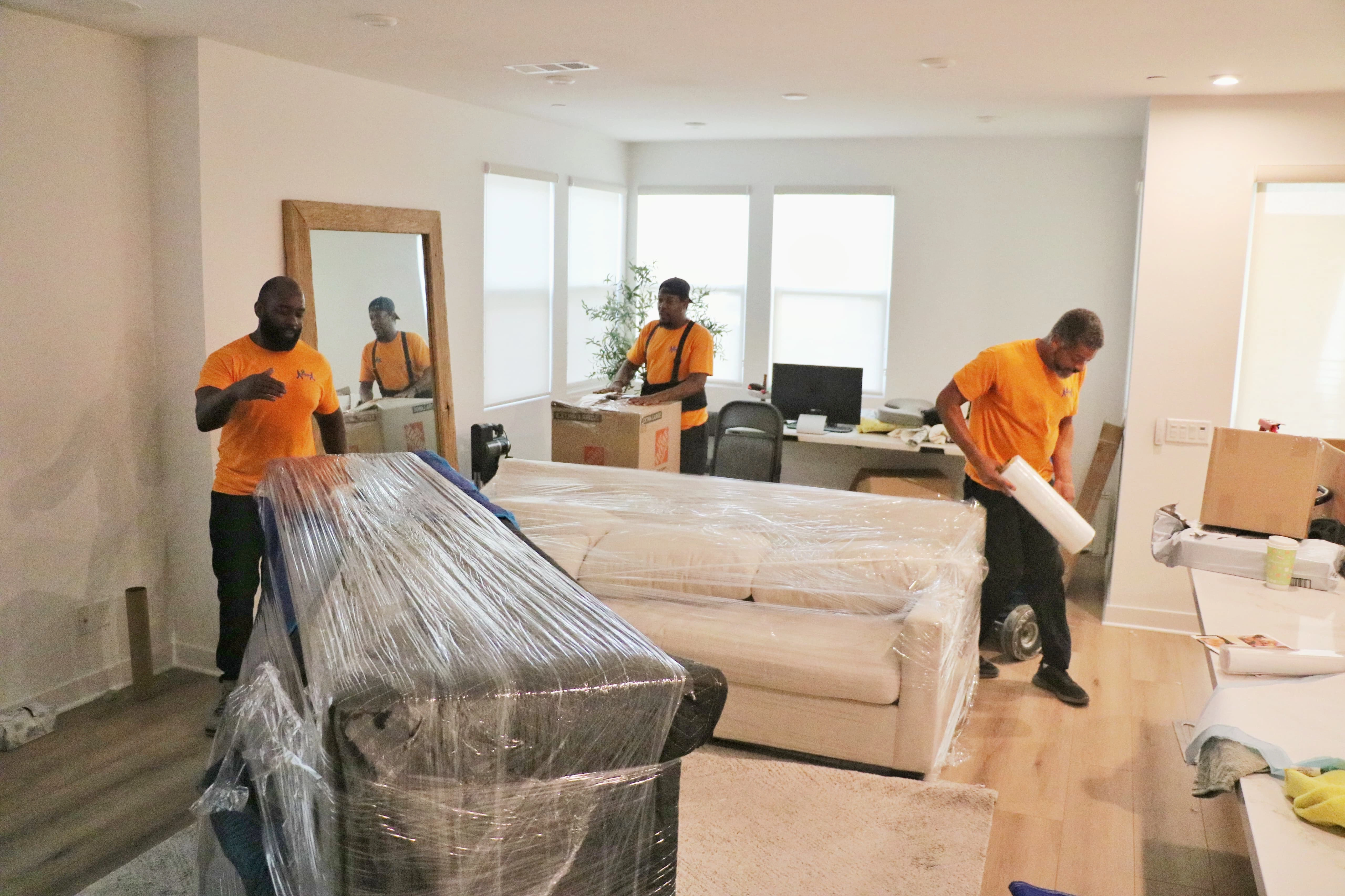 Bedroom moving service