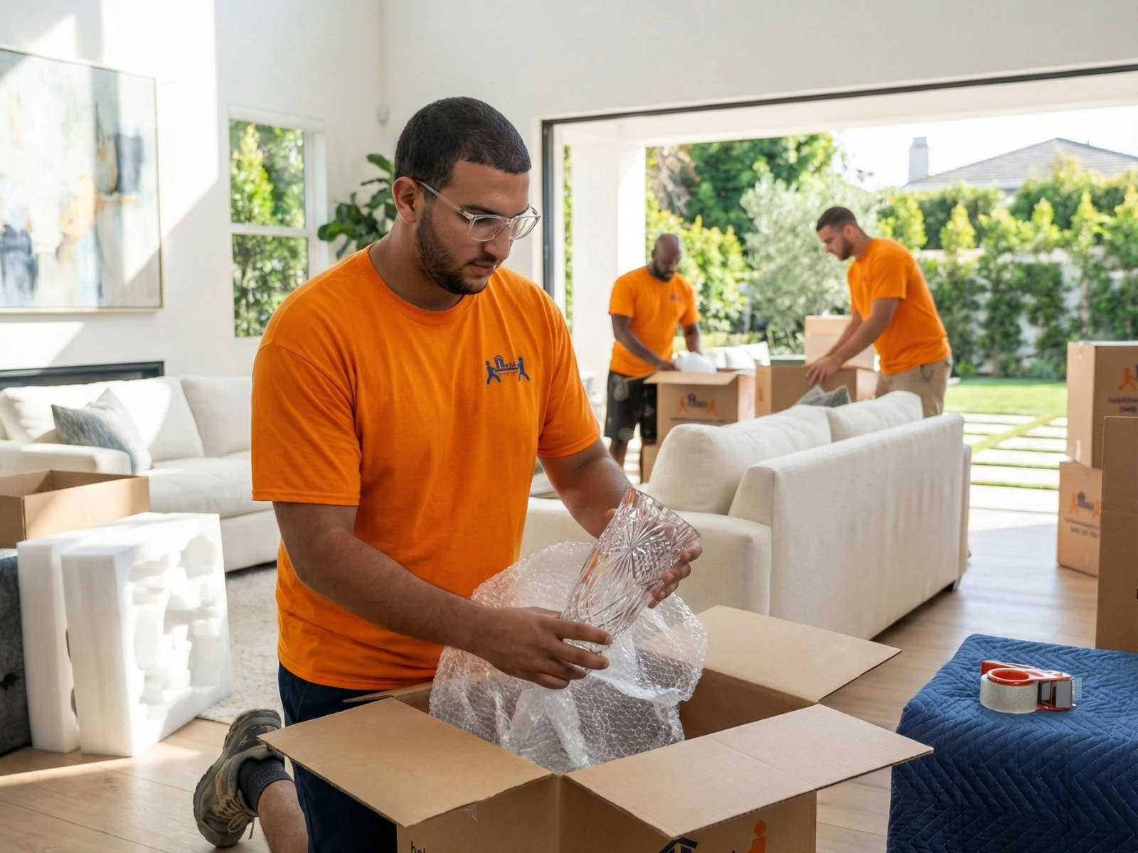 Professional packing materials and supplies - Orange County movers