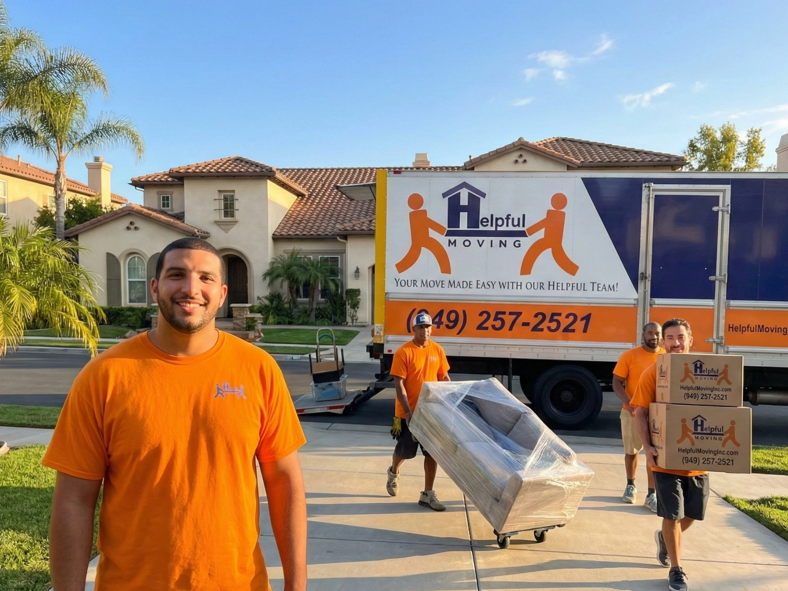 Professional moving service